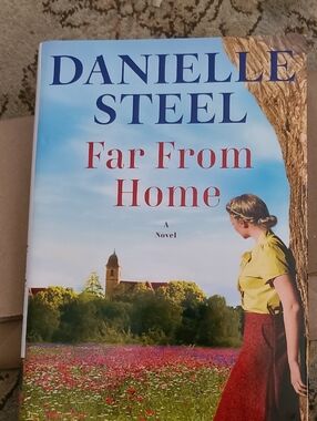 Danielle Steel Far From Home - Yellow & Red Paperback Novel